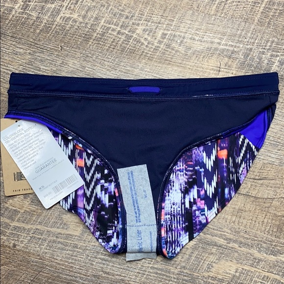 NWT Athleta Colorblock Tri-ssential Bottom Purple - Picture 9 of 11